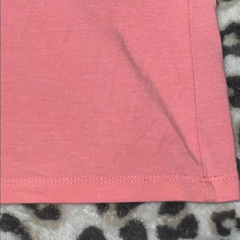 Ann Taylor Soft Pink V-Neck Tee - Picture 5 of 12